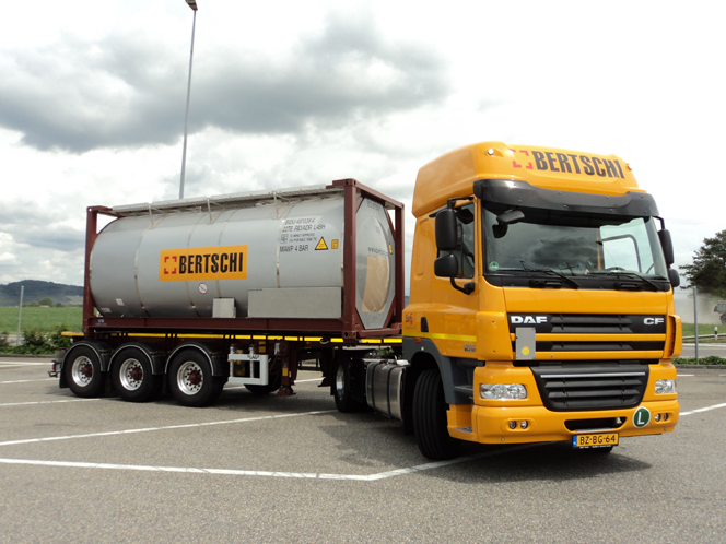 Bertschi Truck with Container