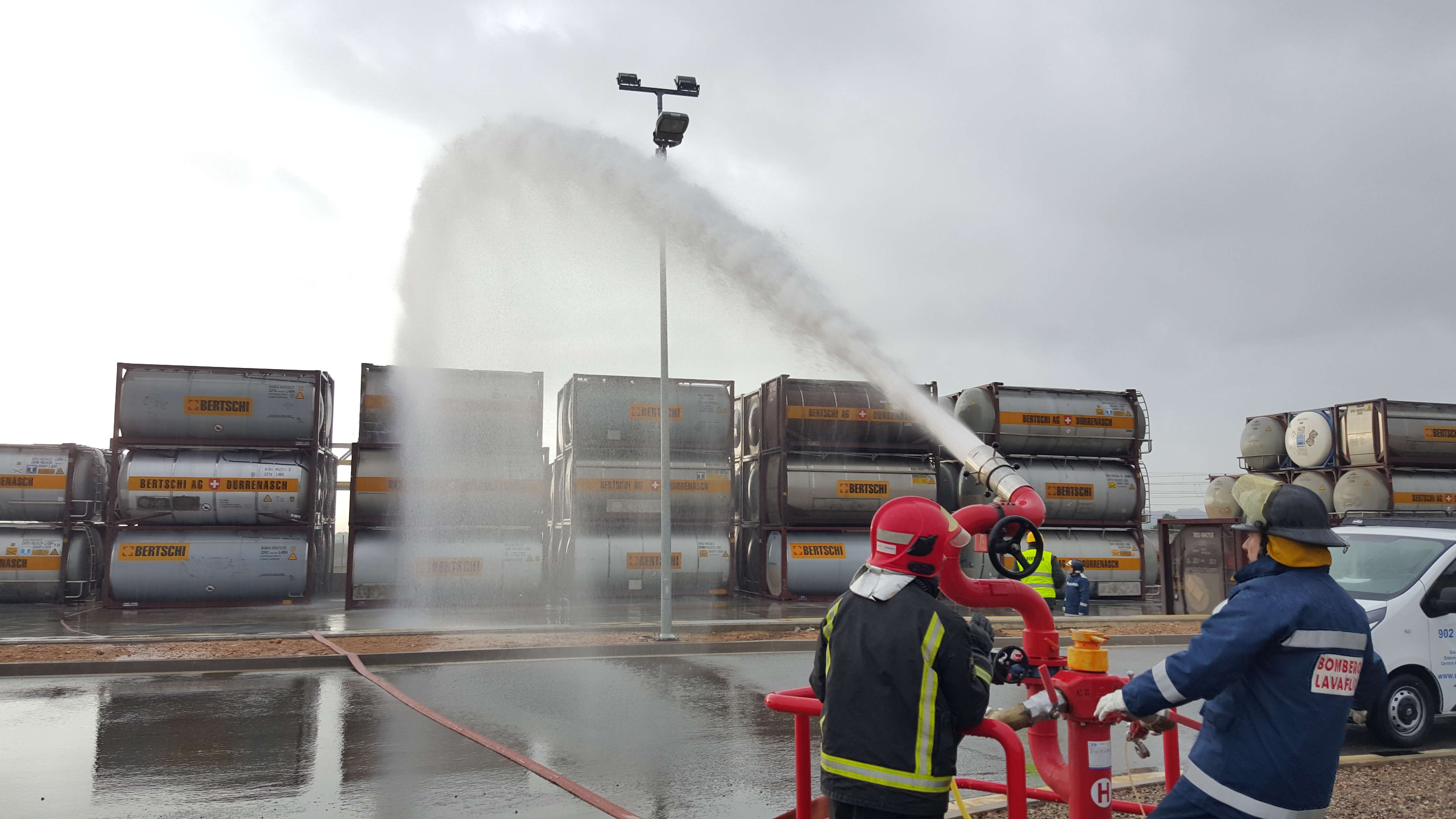 Bertschi Truck with Container